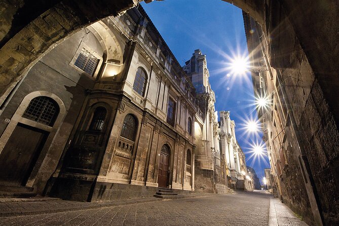 Catania Walking Tour with Audio and Written Guide by a Local - The Roman Amphitheater, viewed from outside