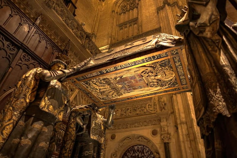 Cathedral and Giralda Entry Ticket with Audio Guide - Finding Columbus and the cathedral’s smaller details
