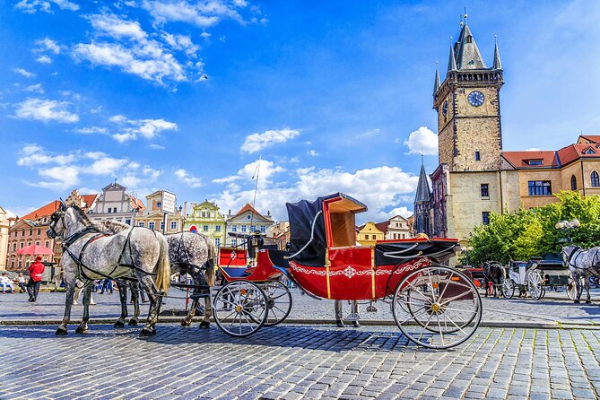 Charles Bridge & Old Town Prague Tour with Audioguide - Havel’s Market and a dangling Sigmund Freud