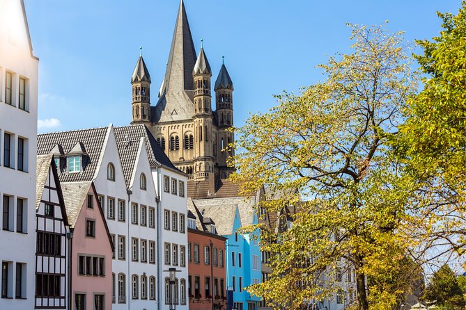 Cologne Scavenger Hunt and Highlights Self Guided Audio Tour - Great St. Martin and the Historic Old Town
