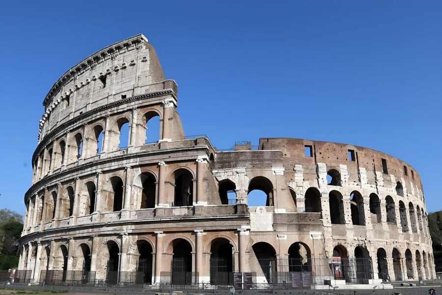 Colosseum, Forum & Palatine with AudioGuide (Arena optional) - The underground chambers from above