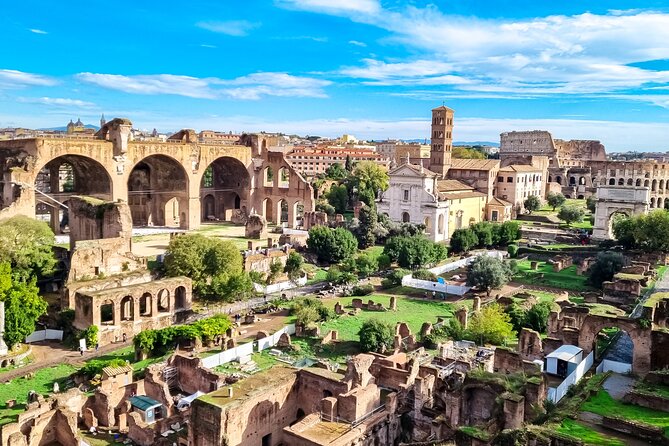 Colosseum, Roman Forum & Palatine with AudioGuide + Arena Option - Walking the Roman Forum for one hour
