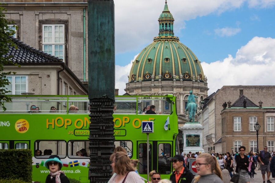 Copenhagen: Hop-On Hop-Off Bus Tour with Audio Guide - Carlsberg, Frederiksberg, and Tivoli on the Green Line