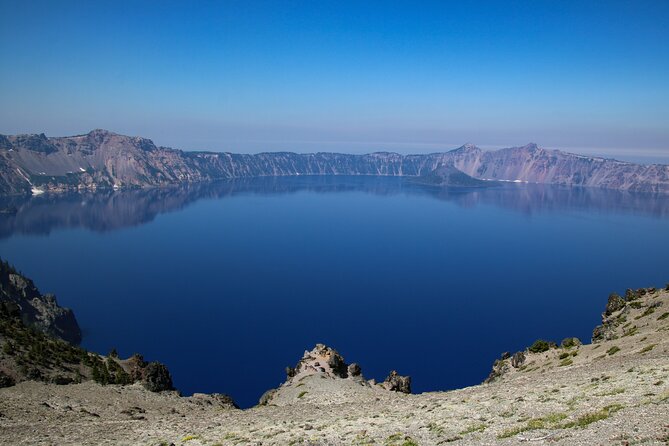 Crater Lake National Park Self-Guided Driving Audio Tour - Pumice Castle explains Mount Mazama’s lighter side