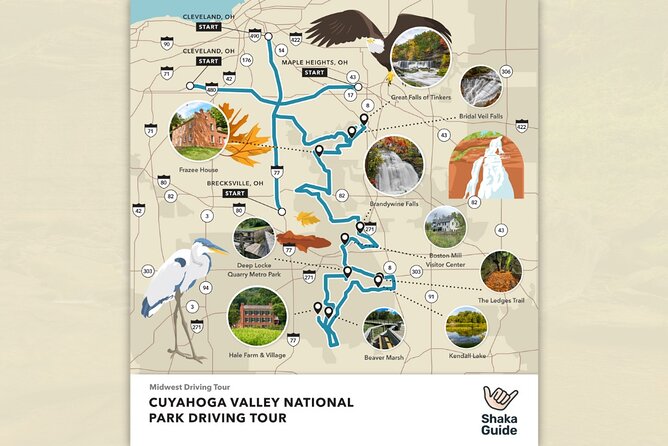 Cuyahoga Valley National Park Self-Guided Audio Tour - How the Shaka Guide app affects the experience