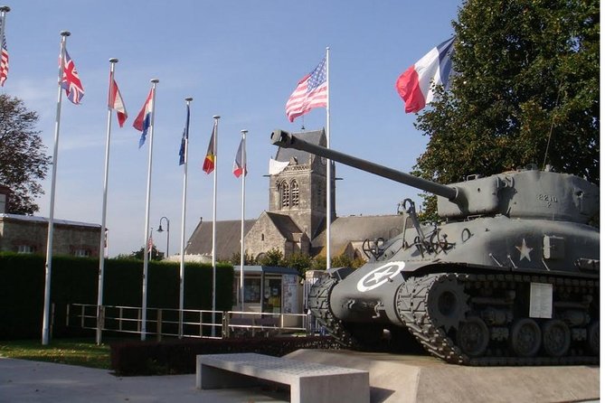 D-Day private tour Omaha + Utah Beach from Caen with audio guide - Key points at a glance