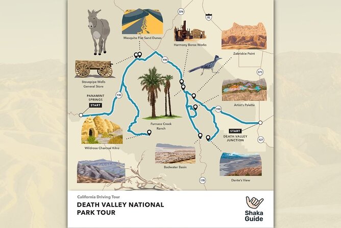 Death Valley National Park Self-Guided Audio Tour - Starting near Death Valley Junction
