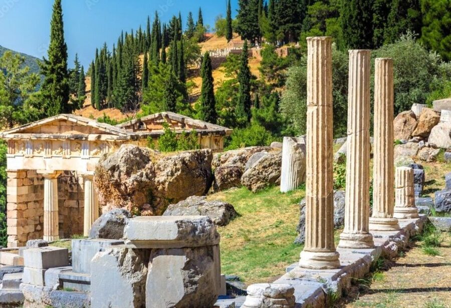 Delphi Self-Guided Tour with 3D Models & Audio (No Ticket) - Starting with Apollo’s sanctuary