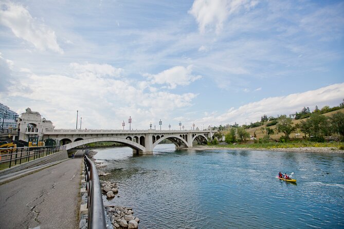 Discover Calgary with 3 Smartphone Audio Walking Tours - Bow River Trail: bridges, markets, rapids, and wetlands