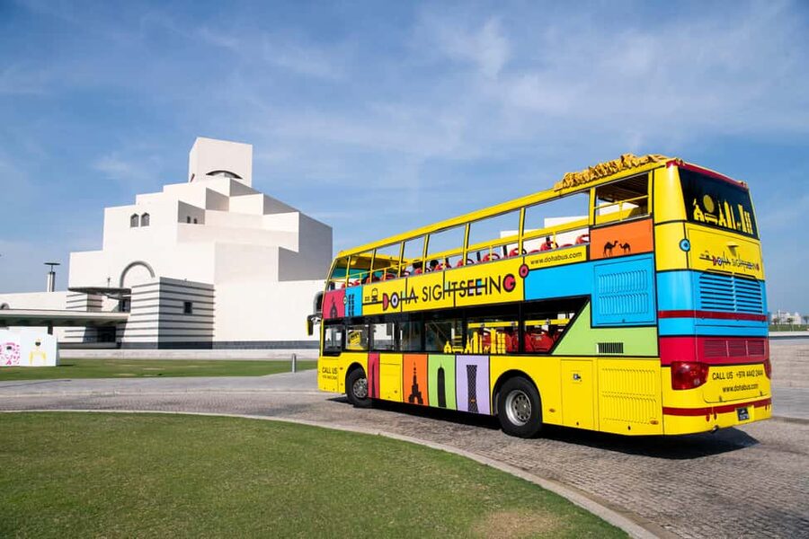 Doha: 24-Hour Hop-On Hop-Off Bus Ticket with Audio Guide - Why this bus works well on a first day in Doha