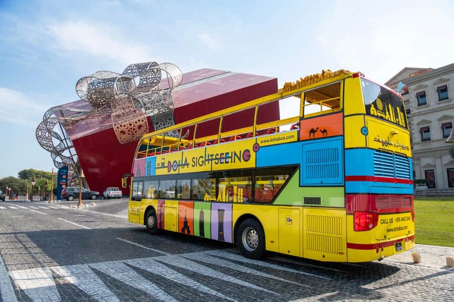 Doha: 24-Hour Hop-On Hop-Off Bus Ticket with Audio Guide - The Pearl Qatar and Doha’s modern side