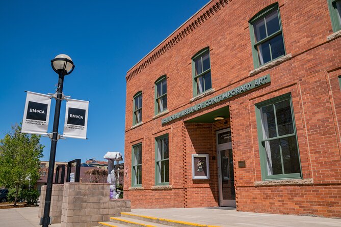 Downtown Boulder Smartphone Guided Audio GPS Walking Tour - Local art at the Boulder Museum of Contemporary Art