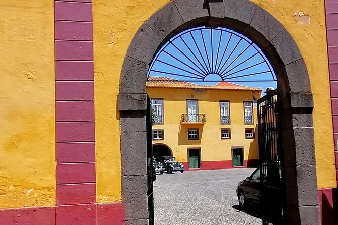 Downtown Funchal: A Self-Guided Audio Tour Through the Old City - São Filipe Fort ruins and the City Gate Monument