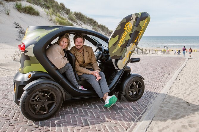 Drive it yourself electric Dune and Beach GPS audio tour - Price, private use, and the real value