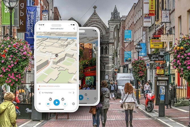 Dublin Walking Tour with Audioguide on Your Smartphone - St. Stephen’s Green brings a quiet break