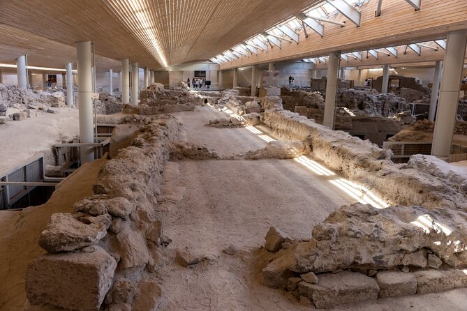 E-Ticket to Akrotiri with Audio Tour on your Phone - A two-hour visit with room to set your own pace