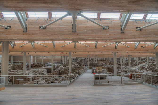 E-Ticket to Akrotiri with Audio Tour on your Phone - The practical limits of a self-guided visit