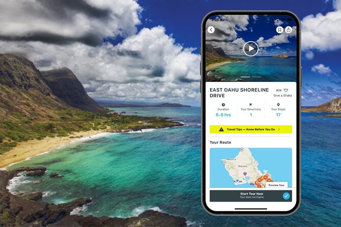 East Oahu Shoreline Self-Guided Audio Tour - Diamond Head begins the coastal day