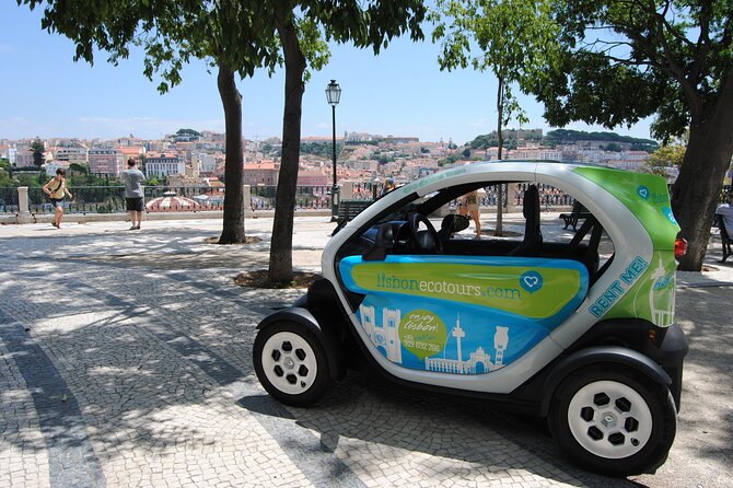 Eco Car Twizy Tour - Lisbon Downtown and Belém with GPS Audio Guide - São Pedro de Alcântara and the best look back at Lisbon
