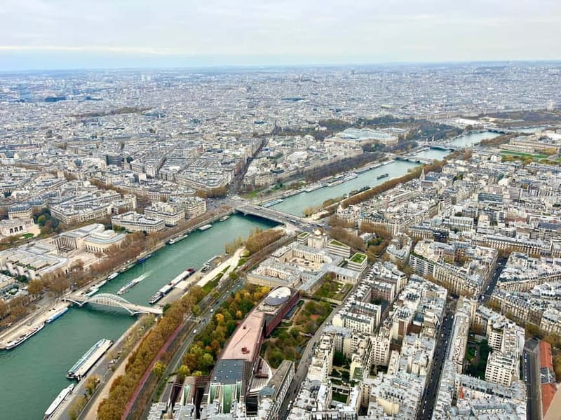 Eiffel Tower Entry: Summit or 2nd Floor with Audioguide - Using the phone audioguide