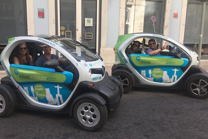 Electric Car with GPS Audio Guide Full Day Tour in Lisbon - Chiado and Bairro Alto to finish