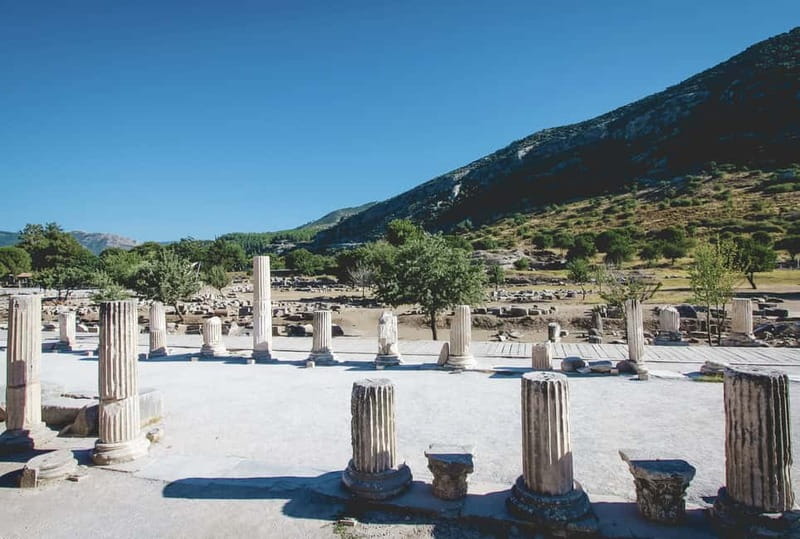 Ephesus Entry Ticket with Mobile Phone Audio Tour - Temple of Domitian and the Curetes Street