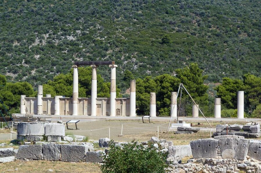 Epidaurus: Temple of Asclepius E-ticket & Audio Tour - Katagogion, Odeum, baths, and stadium