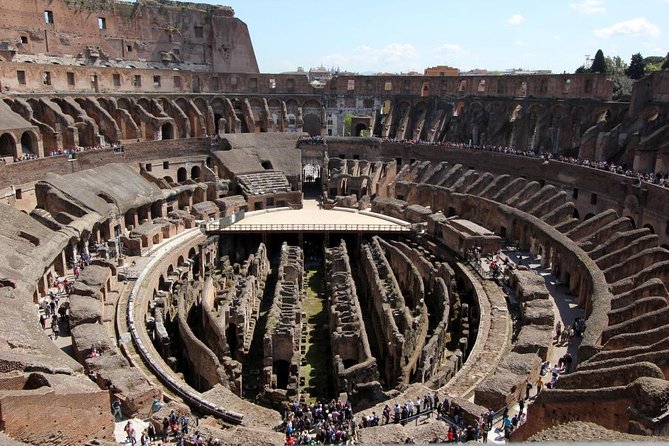 Escorted Colosseum, Forum and Palatine Tickets with E-Audioguide - Price, timing, and what you carry