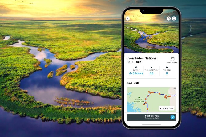 Everglades National Park Self-Guided Audio Tour - Key points at a glance