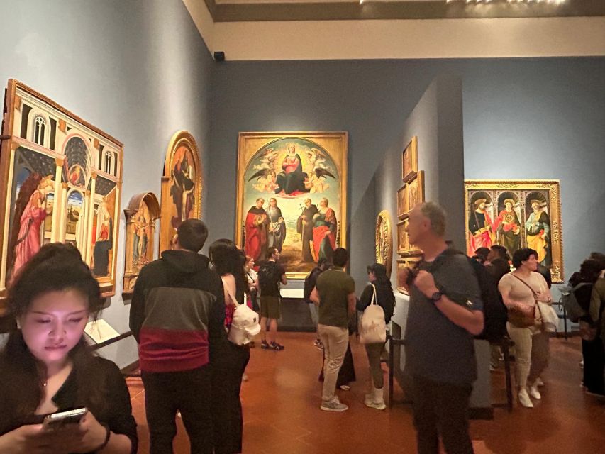Florence: Accademia Gallery David Entry & Audio Guide App - Seeing Michelangelo’s David in the main hall