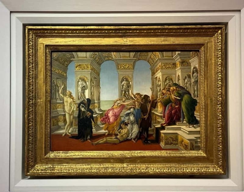 Florence: Uffizi Gallery Timed Entry Ticket & Audio Guide - Meeting at Leonardo’s statue and getting inside
