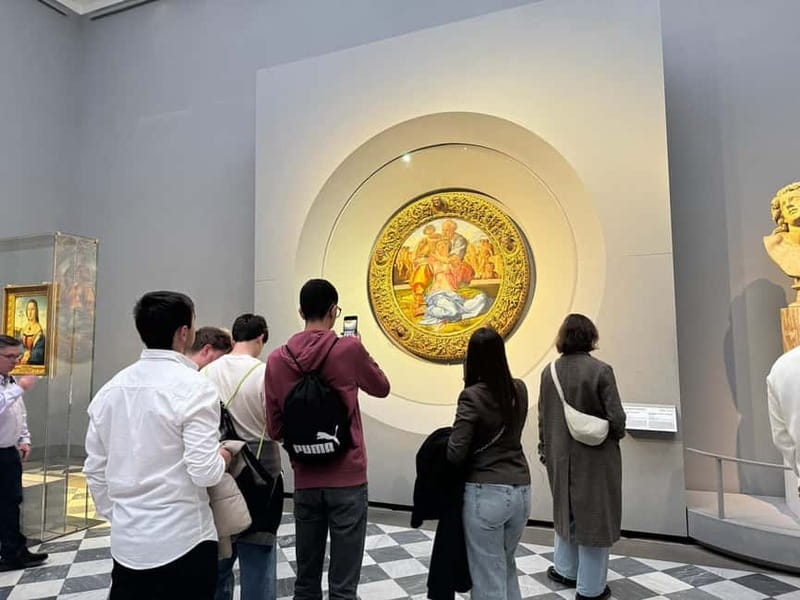Florence: Uffizi Gallery Timed Entry Ticket & Audio Guide - Leonardo, Michelangelo, and Raphael