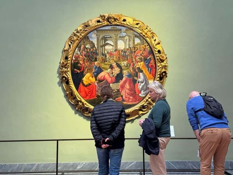 Florence: Uffizi Gallery Timed Entry Ticket & Audio Guide - The views, café, and the need for a break