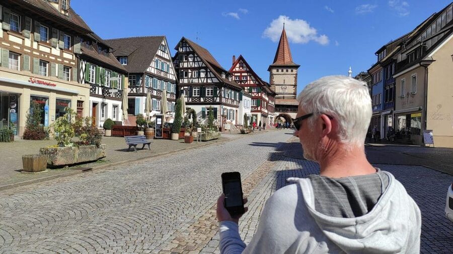 Freiburg: Self-Guided Audio Tour in English - Schlossberg adds time and effort