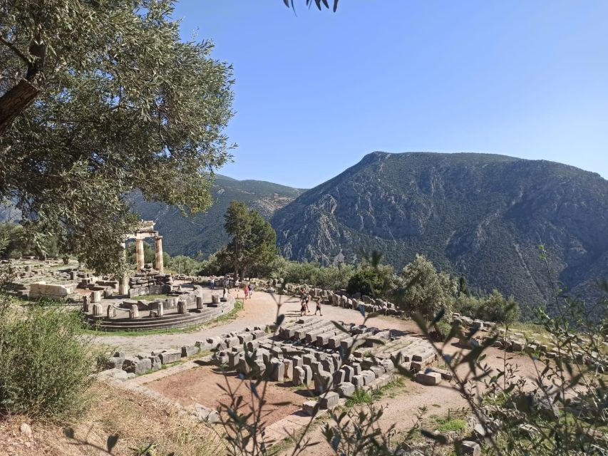 From Athens: Delphi Full Day V.R. Audio Guided Tour - Leaving Athens for the mountains