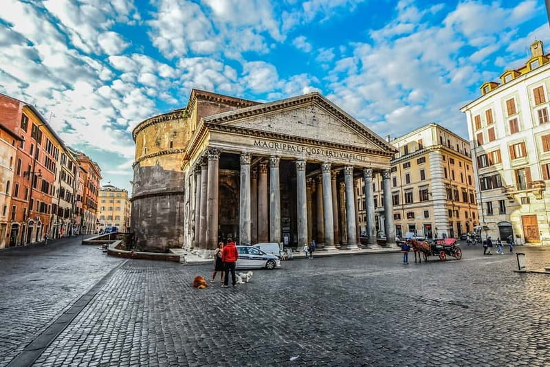 From Naples, Florence and Rome: Pantheon and smart audio - A low-cost way to meet the Pantheon