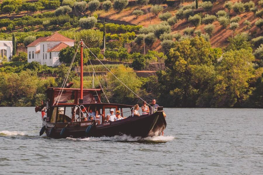 From Pinhão: Douro Valley Rabelo Boat Tour with Audio Guide - Quinta das Tecedeiras and Quinta das Carvalhas