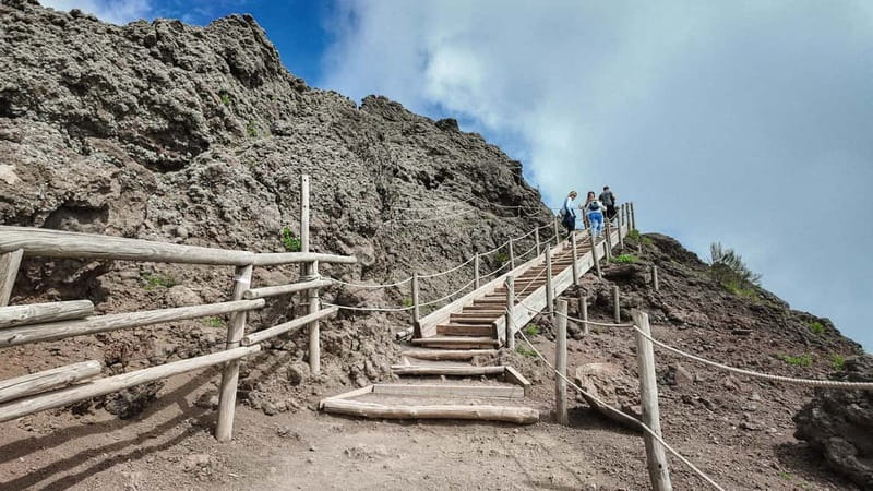 From Pompeii: Mount Vesuvius with bus, ticket and audioguide - Why the park ticket option matters