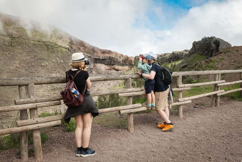From Pompeii: Mount Vesuvius with bus, ticket and audioguide - Starting at Hotel Vittoria in Pompeii