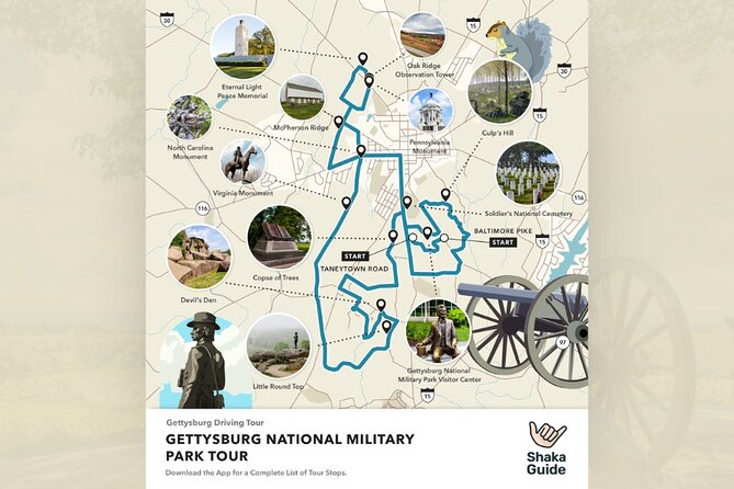 Gettysburg Battlefield Self Guided Audio Driving Tour - How this Gettysburg drive works