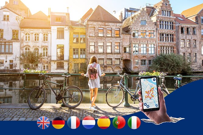Ghent: City Walk with Audio Guide in 7 Languages on your Phone - Starting at Sint-Michielsplein