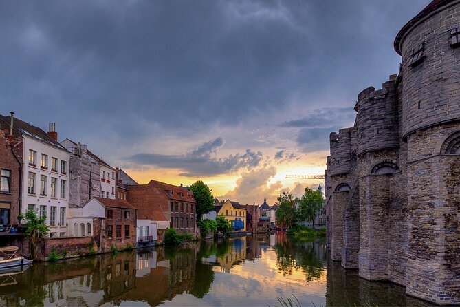 Ghent Scavenger Hunt and Highlights Self Guided Audio Tour - Saint Michael’s Bridge and the first city views