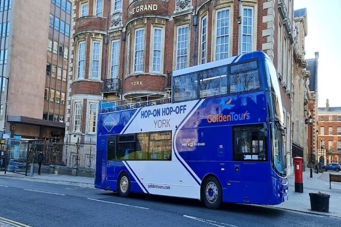 Golden Tours York Hop-on Hop-off Open Top Bus Tour with Audio Guide - The 24-hour and 48-hour options suit different plans