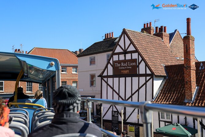 Golden Tours York Hop-on Hop-off Open Top Bus Tour with Audio Guide - Is $22.18 good value?
