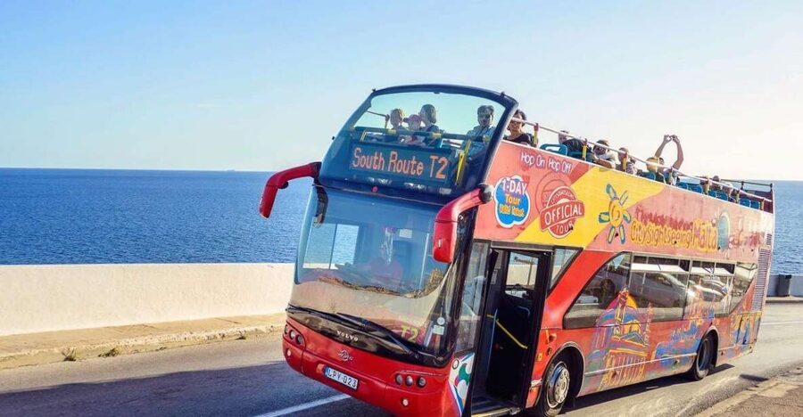 Gozo Day Pass Ferry and Hop-on Hop-off buses with audio Tour - The ferry ride from Malta to Gozo