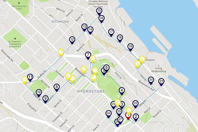Halifax Explosion Smartphone Audio Walking Tour - Starting at Hydrostone Park