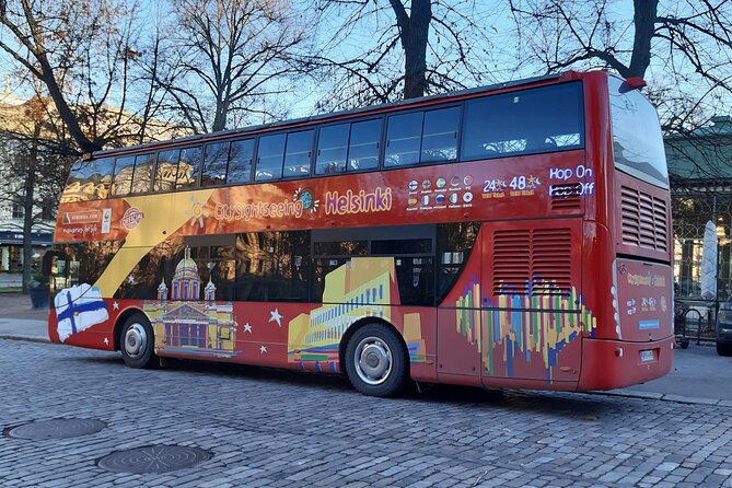 Helsinki Panorama Sightseeing Audio-Guided Bus Tour - The Rock Church, Sibelius Monument, and Olympic Stadium