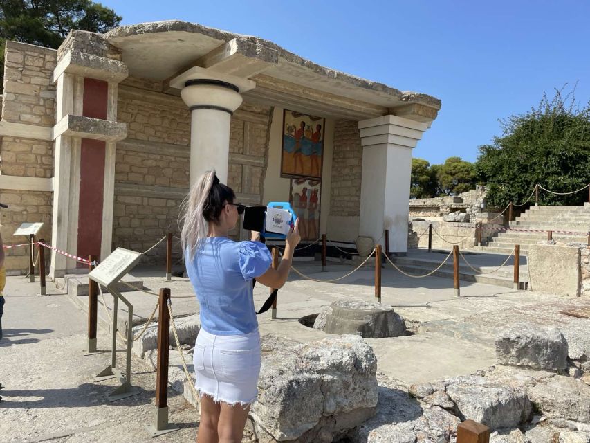 Heraklion: Palace of Knossos 3D Virtual Audio Tour by Tablet - What the audio guide does well, and where it is thinner