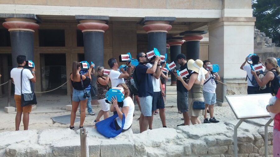 Heraklion: Palace of Knossos 3D Virtual Audio Tour by Tablet - A practical plan for your 90 minutes