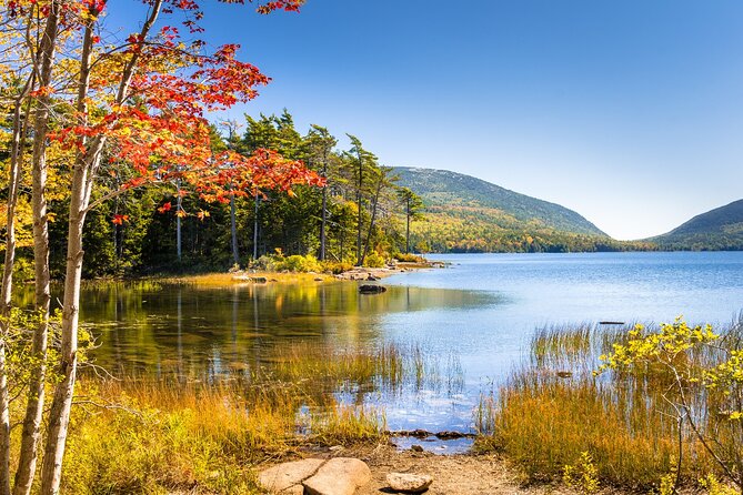 Historic Bar Harbor Self-Guided Walking Audio Tour Guide - The Shore Path, Balance Rock, and Grant Park